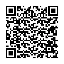 QR kód a telefonszámhoz +12609275782