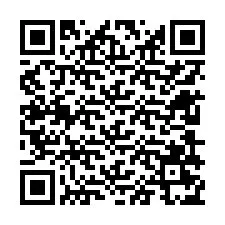 QR код за телефонен номер +12609275788