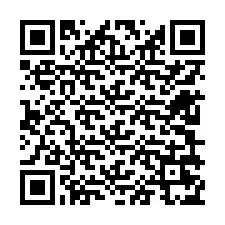 QR-koodi puhelinnumerolle +12609275839