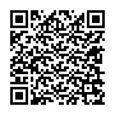 QR Code for Phone number +12609275878