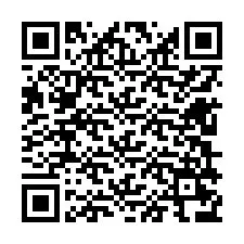 Codice QR per il numero di telefono +12609276676