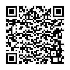 Kode QR untuk nomor Telepon +12609860575