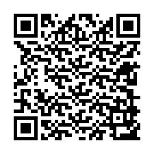 QR-code voor telefoonnummer +12609953238