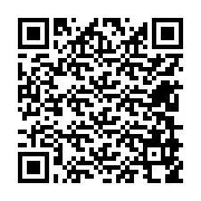 QR Code สำหรับหมายเลขโทรศัพท์ +12609958577