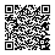 QR-code voor telefoonnummer +12623543122