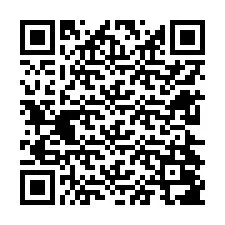 Código QR para número de teléfono +12624087248