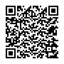 QR kód a telefonszámhoz +12624353887