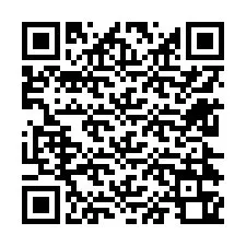 QR-koodi puhelinnumerolle +12624360449