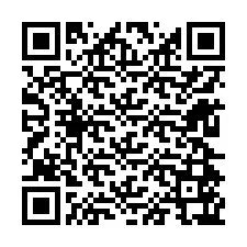 QR-koodi puhelinnumerolle +12624567075