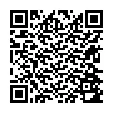 QR-koodi puhelinnumerolle +12624582375