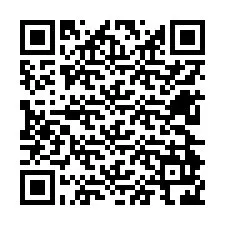 Código QR para número de telefone +12624926433