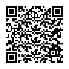 QR Code สำหรับหมายเลขโทรศัพท์ +12624928721