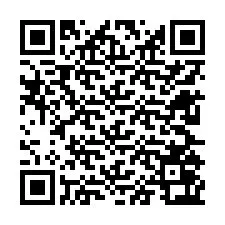 QR код за телефонен номер +12625063738