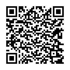 QR-code voor telefoonnummer +12626207271