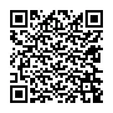 Código QR para número de teléfono +12626249528