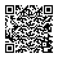 QR код за телефонен номер +12626400206