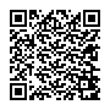 QR-code voor telefoonnummer +12626401438