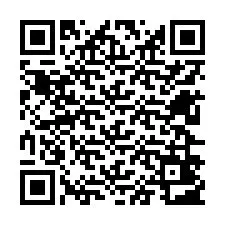 QR-код для номера телефона +12626403473