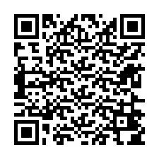 Código QR para número de telefone +12626404015