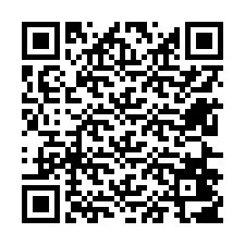 Codice QR per il numero di telefono +12626407707