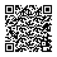 Código QR para número de teléfono +12626420219