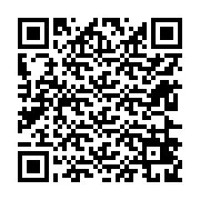 QR-koodi puhelinnumerolle +12626429405