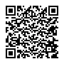 QR-code voor telefoonnummer +12626806706