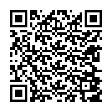 QR-koodi puhelinnumerolle +12626807324