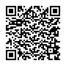 QR-code voor telefoonnummer +12626828058