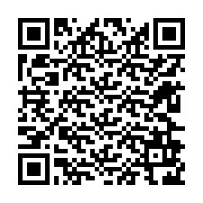 Código QR para número de telefone +12626926531