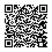 Codice QR per il numero di telefono +12627040712