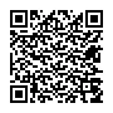 Código QR para número de telefone +12627056897