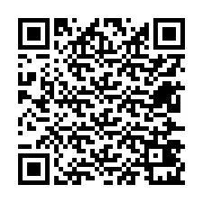 Código QR para número de telefone +12627421287