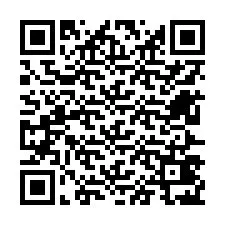 Codice QR per il numero di telefono +12627427247