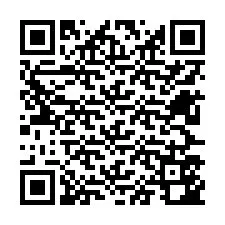 Codice QR per il numero di telefono +12627542223