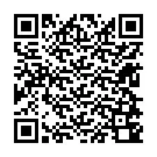 電話番号のQRコード +12628740075