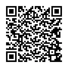 QR kód a telefonszámhoz +12628742262