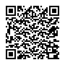 Codice QR per il numero di telefono +12672000009