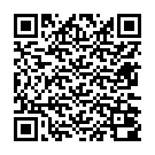 Codice QR per il numero di telefono +12672000046