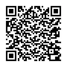 QR код за телефонен номер +12672000108