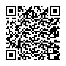 Codice QR per il numero di telefono +12672000109