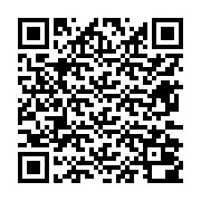 QR-code voor telefoonnummer +12672000112