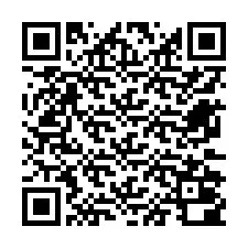 Codice QR per il numero di telefono +12672000117