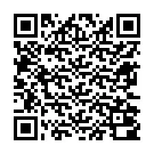 Codice QR per il numero di telefono +12672000128