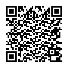 Codice QR per il numero di telefono +12672000136
