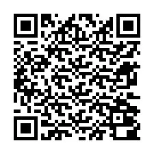 Codice QR per il numero di telefono +12672000344