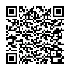 Codice QR per il numero di telefono +12672000368