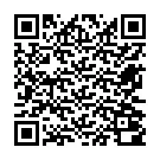 QR-code voor telefoonnummer +12672000377