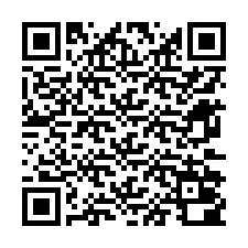 Codice QR per il numero di telefono +12672000410