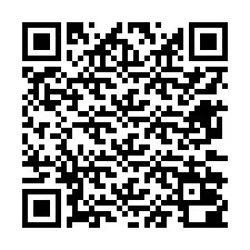 Codice QR per il numero di telefono +12672000416